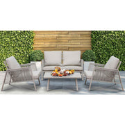 Dellonda Fusion 4 Piece Outdoor Set Dellonda - Dynamic Drive