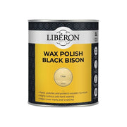 Liberon Black Bison Wax Paste Clear 1kg Liberon - Dynamic Drive