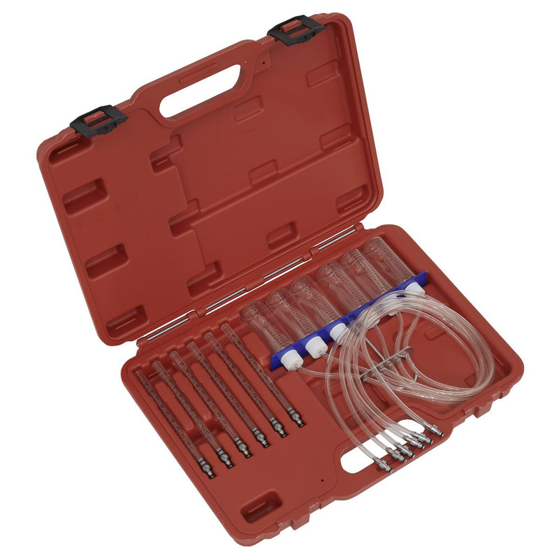 Sealey Diesel Injector Flow Test Kit Common Rail VS2046 Sealey - Dynamic Drive