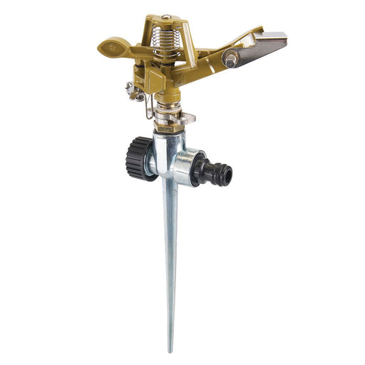 Silverline 868552 360° Spike Impulse Garden Lawn Sprinkler Water Spray Hose Silverline  - Dynamic Drive