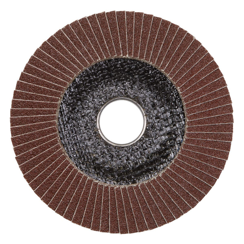 Sealey Flap Disc Aluminium Oxide125mm22mm Bore 60Grit FD12560E Sealey - Dynamic Drive