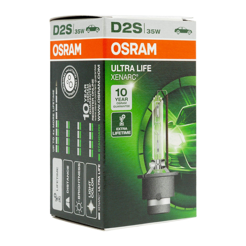 Osram XENARC ULTRA LIFE D2S HID Xenon discharge bulb, discharge lamp, 66240ULT, Osram - Dynamic Drive