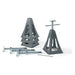 Fiamma Plastic Jack Stands (4) 00680C01G Fiamma - Dynamic Drive