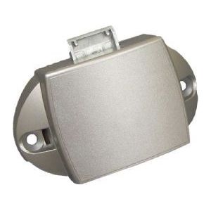 Push Button Lock Matt Nickel 1 Side Opening 812819 UK Camping And Leisure - Dynamic Drive