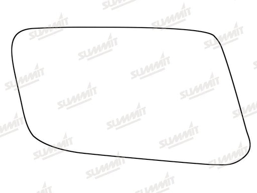 Summit Stick-On Standard Mirror Glass fits Volvo 440 460 RHS Summit - Dynamic Drive