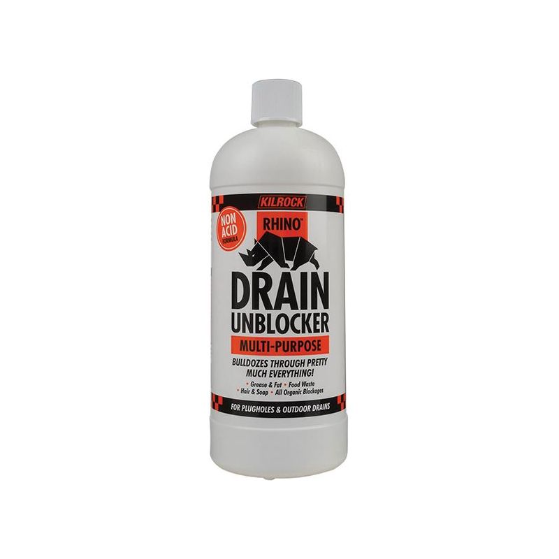 Kilrock Rhino Drain Unblocker 1 litre Kilrock - Dynamic Drive