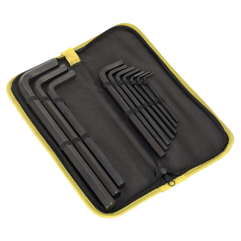 Sealey Extra-Long Hex Key Set 10pc Metric S0639 Sealey - Dynamic Drive