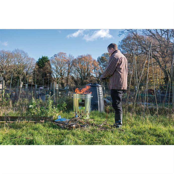 Draper Galvanised Garden Incinerator, 85L 53253 Draper - Dynamic Drive
