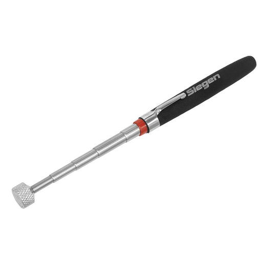 Siegen S0823 3.6kg Heavy Duty Magnetic Pick-Up Tool Garage Household Ferrous Siegen by Sealey  - Dynamic Drive