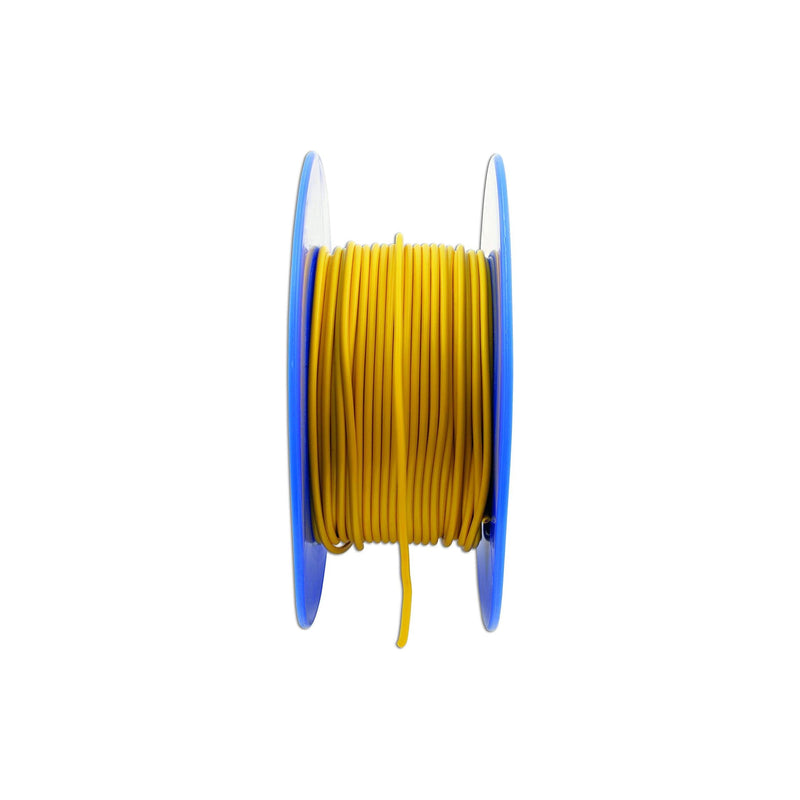 Connect Yellow Thin Wall Single Core Cable 28/0.30 50m 30037 Tool Connection - Dynamic Drive