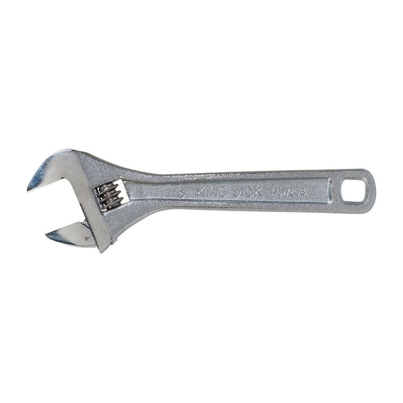 King Dick Adjustable Wrench Chrome 6" King Dick - Dynamic Drive