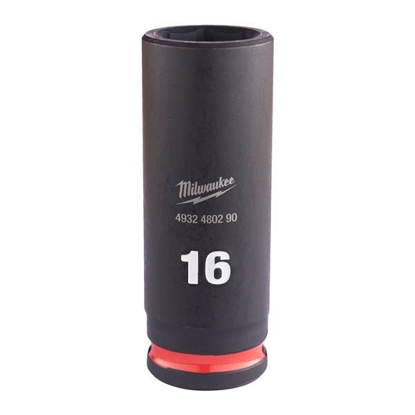 Milwaukee 16mm 3/8 Impact Socket Deep-1Pc Ne 4932480290 Milwaukee - Dynamic Drive
