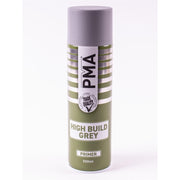 4x High Build Primer - 500ml Spray On Paint - Autotek Grey Aerosol High Coverage PMA - Dynamic Drive