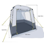 Maypole Portable Utility Storage Tent Pole 9542 Camping Caravan Maypole  - Dynamic Drive