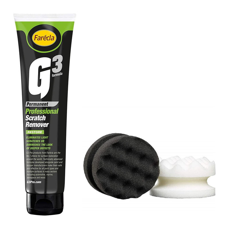 Farecla G3 Pro Scratch Remover Paste 150Ml And G3 Waffle Pads / Bodywork Detail Farécla  - Dynamic Drive