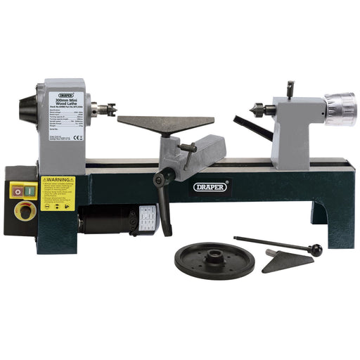 Draper Variable Speed Mini Wood Lathe, 250W 60988 Draper - Dynamic Drive