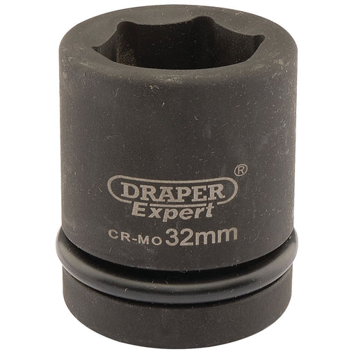 Draper Expert HI-TORQ 6 Point Impact Socket, 1" Sq. Dr., 32mm 05112 Draper - Dynamic Drive