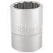 Draper 12 Point Socket, 3/4" Sq. Dr., 26mm 16694 Draper - Dynamic Drive