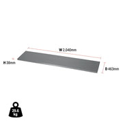 Draper BUNKER Modular Stainless Steel Worktop, 2040mm 33178 Draper - Dynamic Drive