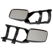 2x Caravan Towing Mirrors Car Van Wing Mirrors Extension Mirror Pair Flat Glass Ring Automotove  - Dynamic Drive