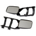 2x Caravan Towing Mirrors Car Van Wing Mirrors Extension Mirror Pair Flat Glass Ring Automotove  - Dynamic Drive