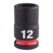Milwaukee 12mm 3/8 Impact Socket Std-1Pc New 4932480269 Milwaukee - Dynamic Drive