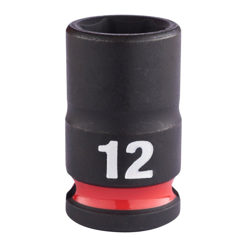 Milwaukee 12mm 3/8 Impact Socket Std-1Pc New 4932480269 Milwaukee - Dynamic Drive