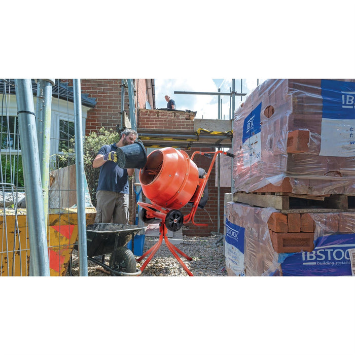 Draper Cement Mixer, 160L, Full Assembly Required 99511 Draper - Dynamic Drive