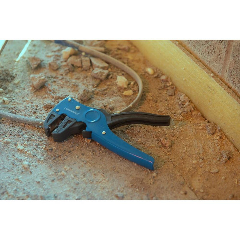 Silverline 2-in-1 Adjustable Wire Strippers 170mm Silverline - Dynamic Drive
