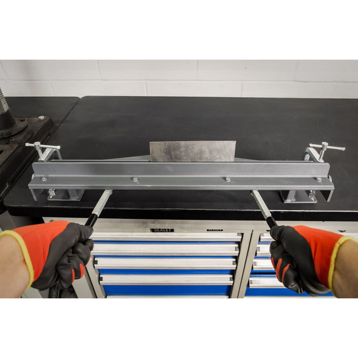 Sealey Sheet Metal Folder Vice/Bench Mounting 700mm TS01 Sealey  - Dynamic Drive