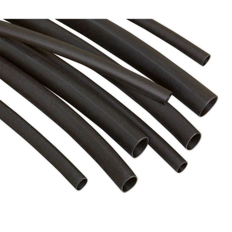 Sealey Heat Shrink Tubing Assortment 180pc 50 & 100mm Black HST501B Sealey - Dynamic Drive