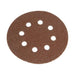 Faithfull Hook & Loop Sanding Disc DID3 Holed 125mm x 80G (Pack 5) Faithfull - Dynamic Drive