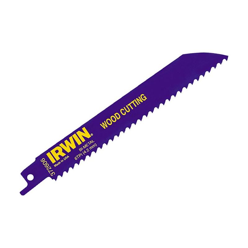 Irwin® 606R Sabre Saw Blade Wood Cutting 150mm Pack of 5 IRWIN® - Dynamic Drive