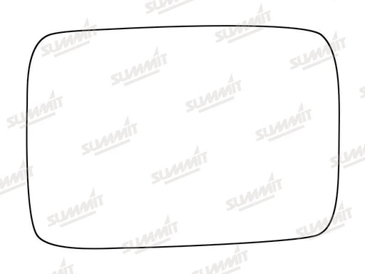 Summit Stick-On Standard Mirror Glass fits Ford Cortina Taunus RHS Summit - Dynamic Drive
