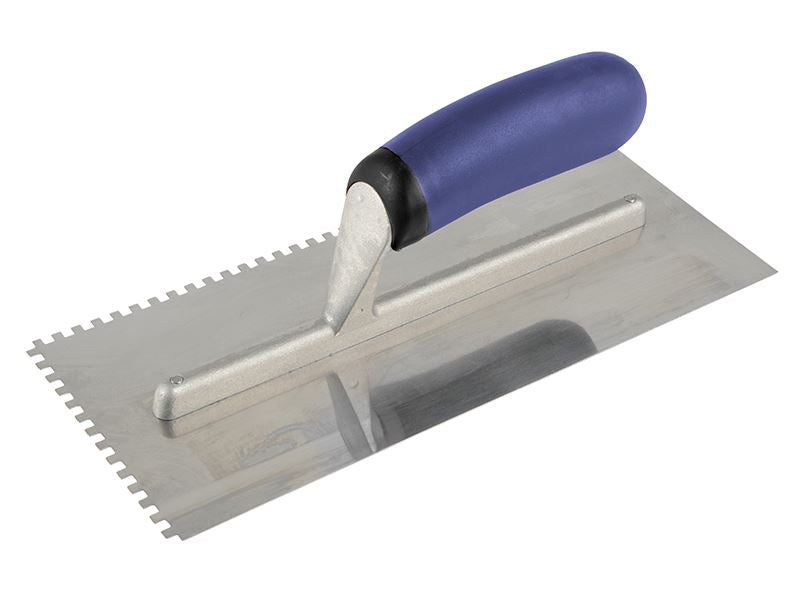 Vitrex Professional Stainless Steel Adhesive Trowel Square Notches 4mm Vitrex - Dynamic Drive