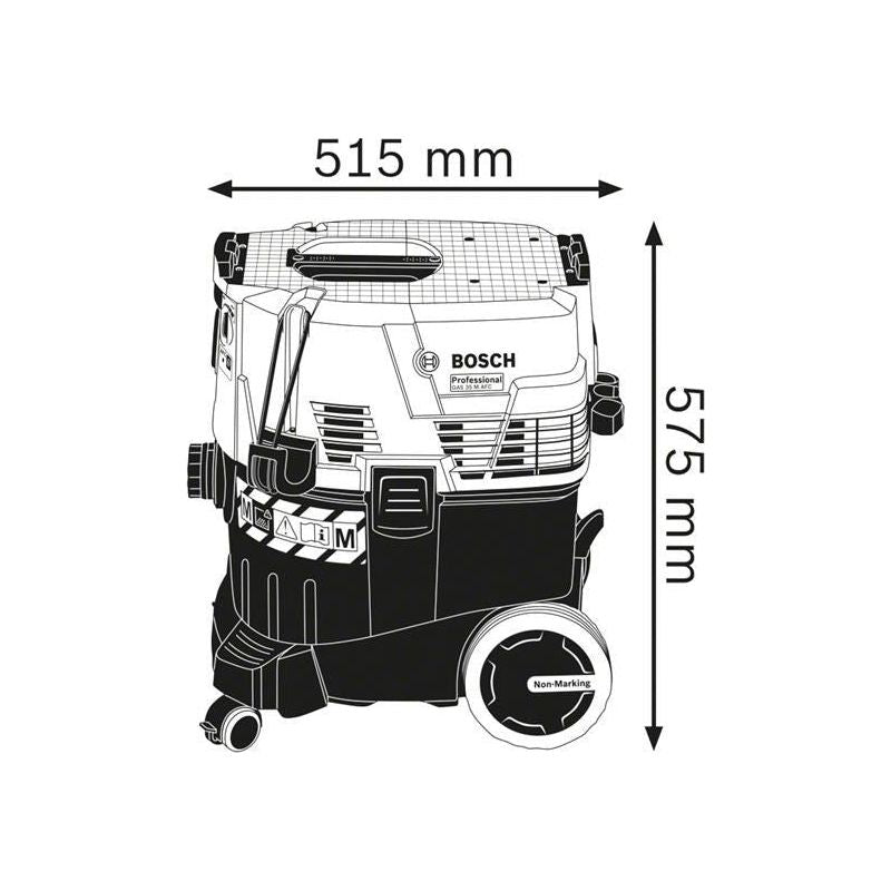 Bosch GAS 35 M AFC Professional M-Class Wet & Dry Vacuum 1200W 110V Bosch - Dynamic Drive