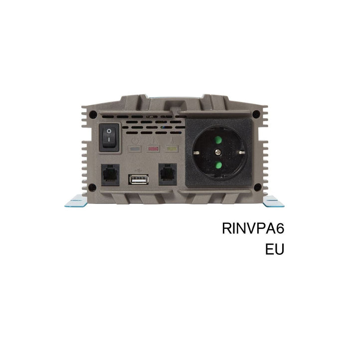 Ring RINVPA6 - 12v DC to 230v AC 600w Pure Sine Wave Inverter (1 X UK Socket) Ring Automotive - Dynamic Drive