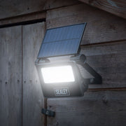 Sealey Extra-Slim Solar Floodlight with Wall Bracket 20W SMD LED LED20S Sealey - Dynamic Drive