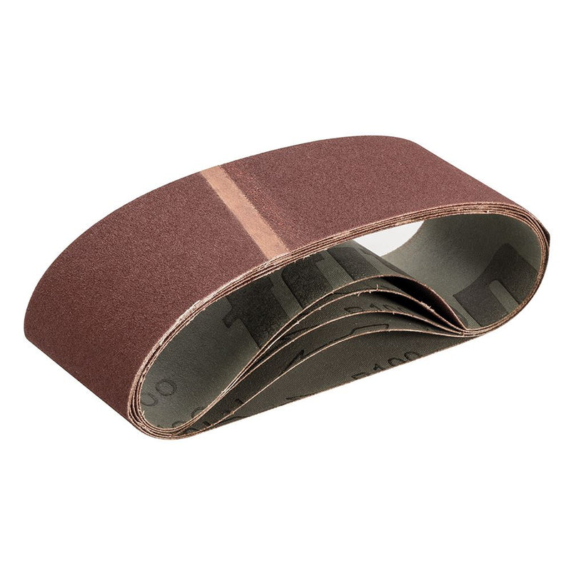 Triton Sanding Belt 76 x 533mm 5pk 100 Grit Triton - Dynamic Drive