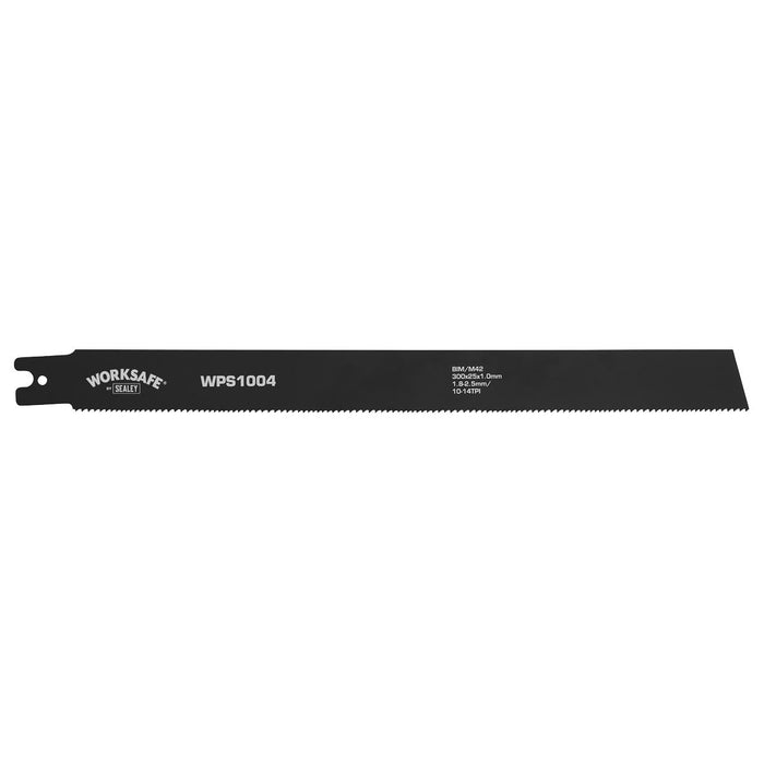 Sealey Pipe Saw Blade 300 x 25 x 1mm 10-14tpi Pack of 5 WPS1004 Sealey - Dynamic Drive