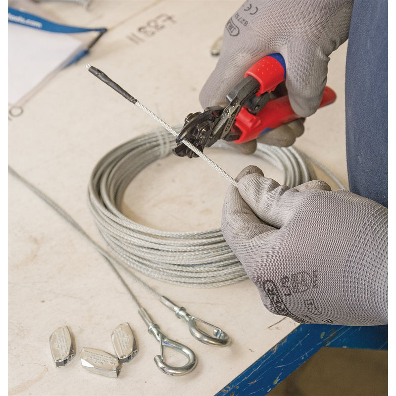 Draper Knipex Cobolt 71 12 200 SB Compact Bolt Cutters with Sprung Handles, 200m Draper - Dynamic Drive