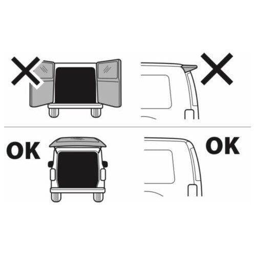 Menabo Bike Rack Cycle Carrier Tailgate Fits Vw T6 Transporter Campervan ukcampingandleisure  - Dynamic Drive