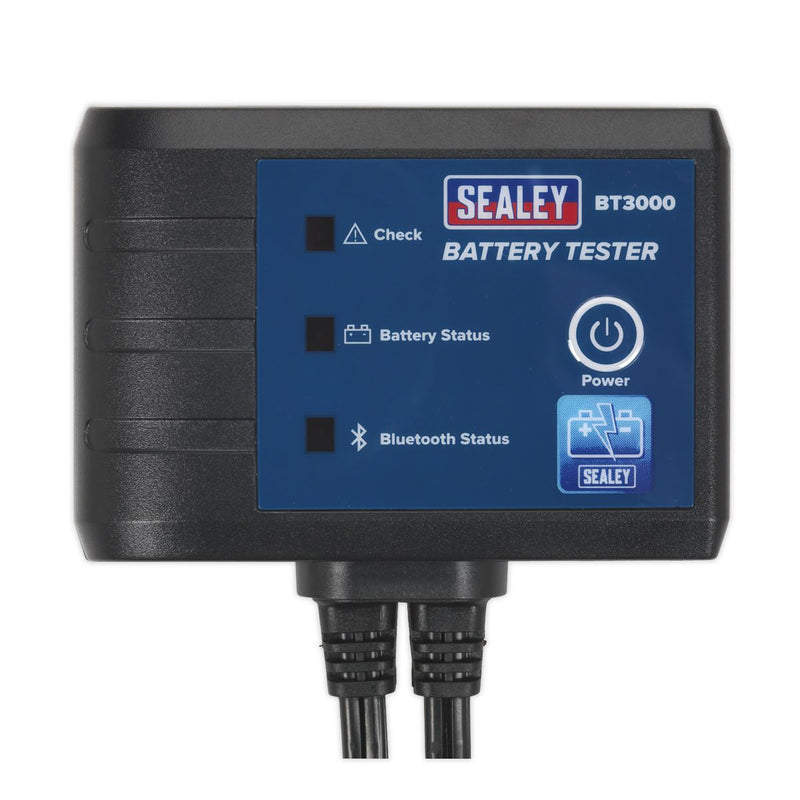 Sealey Bluetooth Battery Tester Charging Tests from Smartphone Waterproof BT3000 Sealey - Dynamic Drive