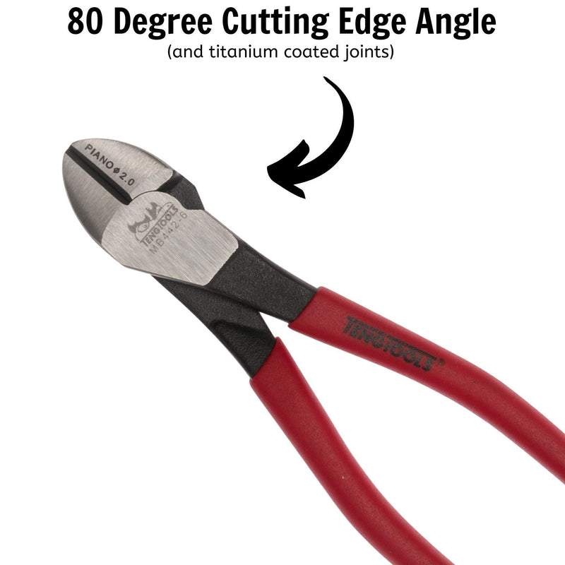 Teng Tools Heavy Duty Side Cutting Plier 160mm Teng Tools - Dynamic Drive