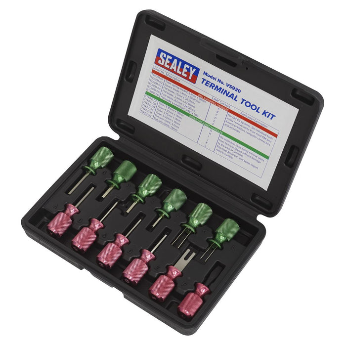 Sealey Terminal Tool Kit 12pc VS920 Sealey - Dynamic Drive