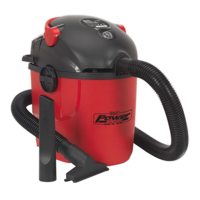 Sealey Vacuum Cleaner Wet & Dry 10ltr 1000W/230V PC100 Sealey  - Dynamic Drive