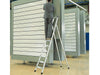Zarges Anodised Trade Platform Steps, 3 Rungs Zarges - Dynamic Drive