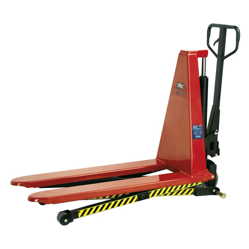 Sealey Pallet Truck 1000kg 1170 x 540mm High Lift PT1170H Sealey - Dynamic Drive