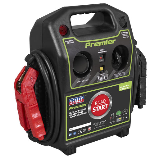 Sealey Premier 12/24V Premier RoadStart Jump Starter 5000A PRS5000 Sealey Premier - Dynamic Drive