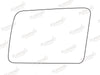 Summit Stick-On Standard Mirror Glass fits Vauxhall Nova LHS Summit - Dynamic Drive
